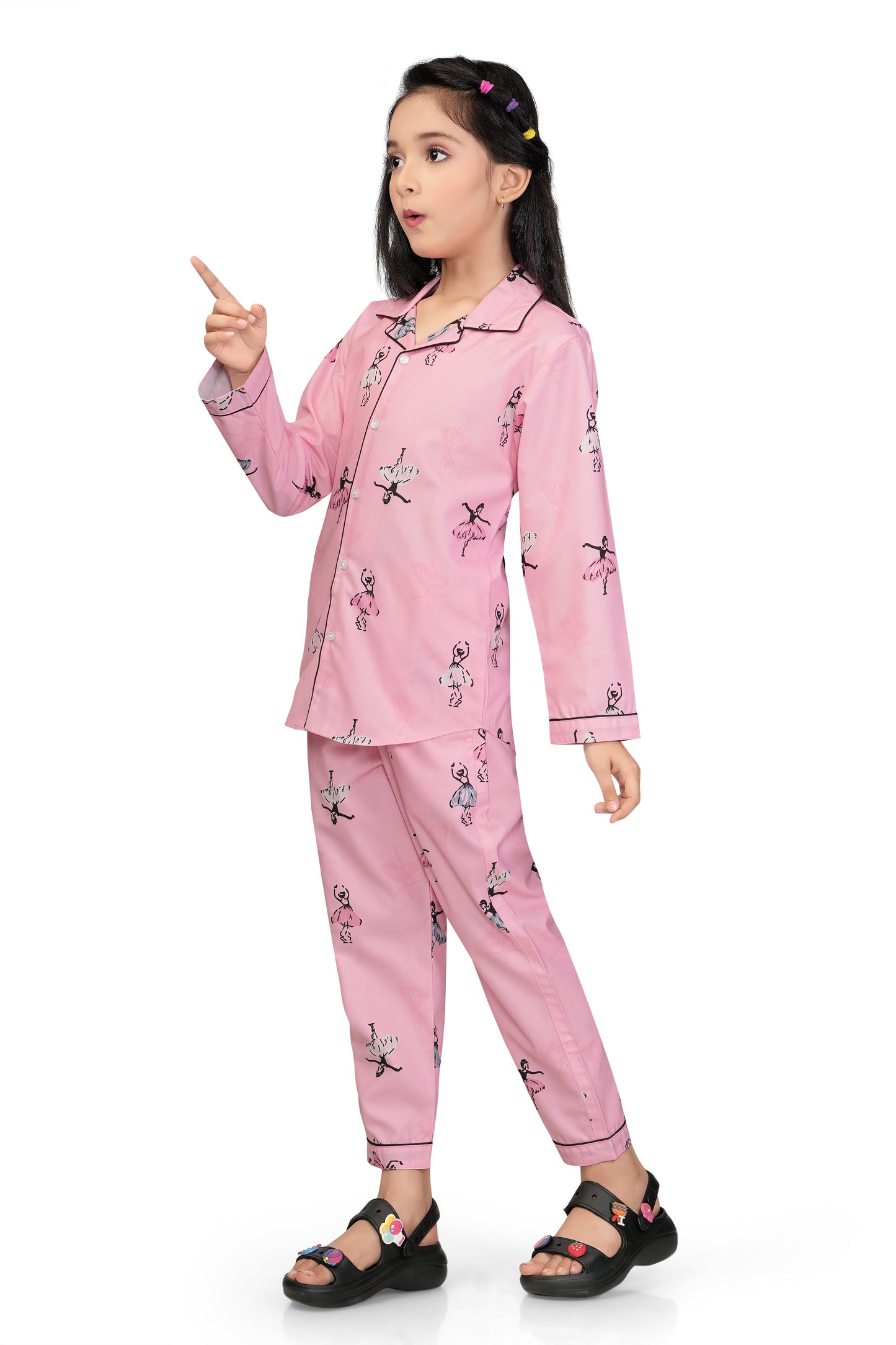 Cutie Dolls Printed Cotton Night suit set
