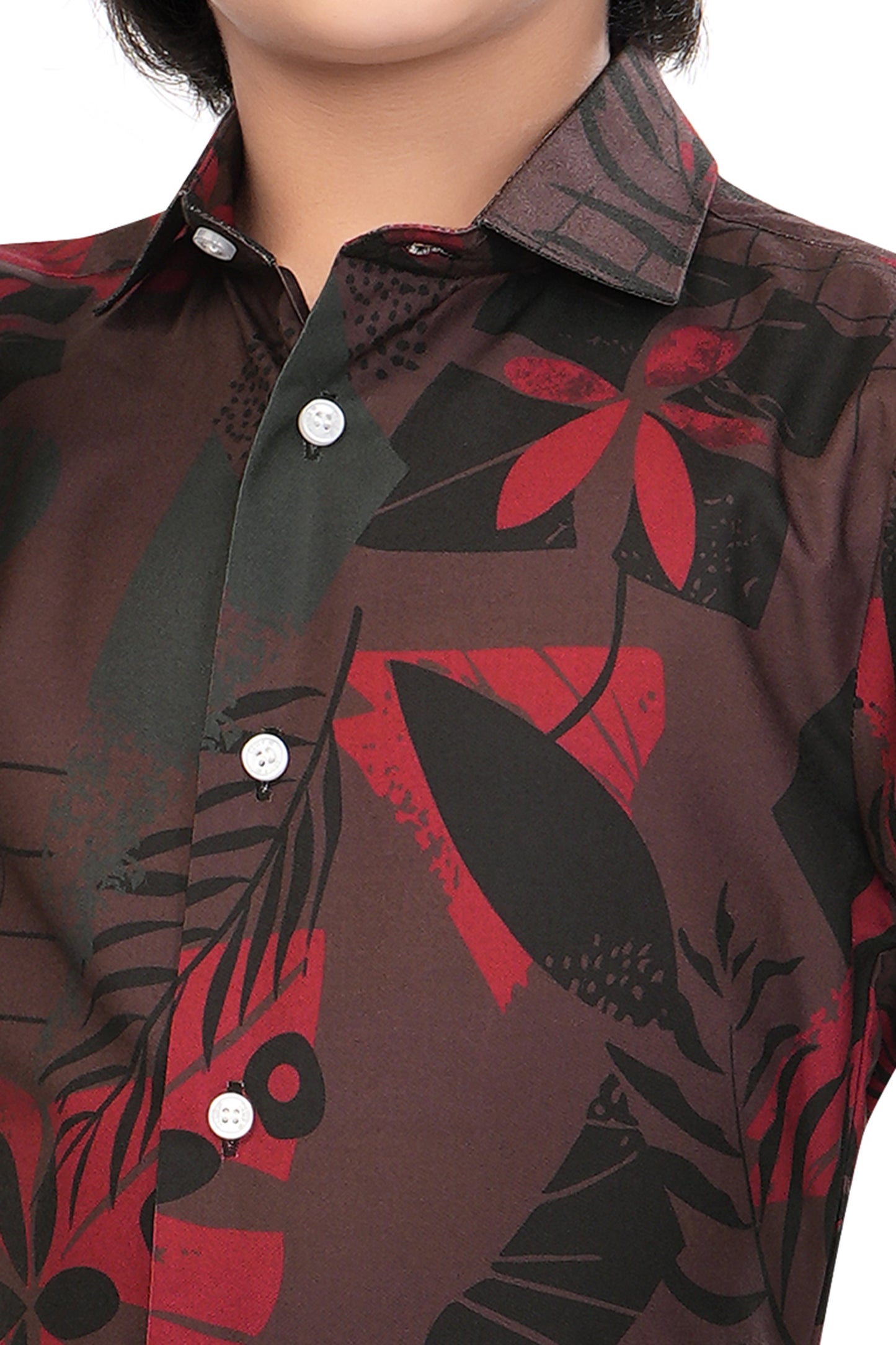 Floral-and-Leaf-Printed-Boys-Co-Ord-Set-Zoomview