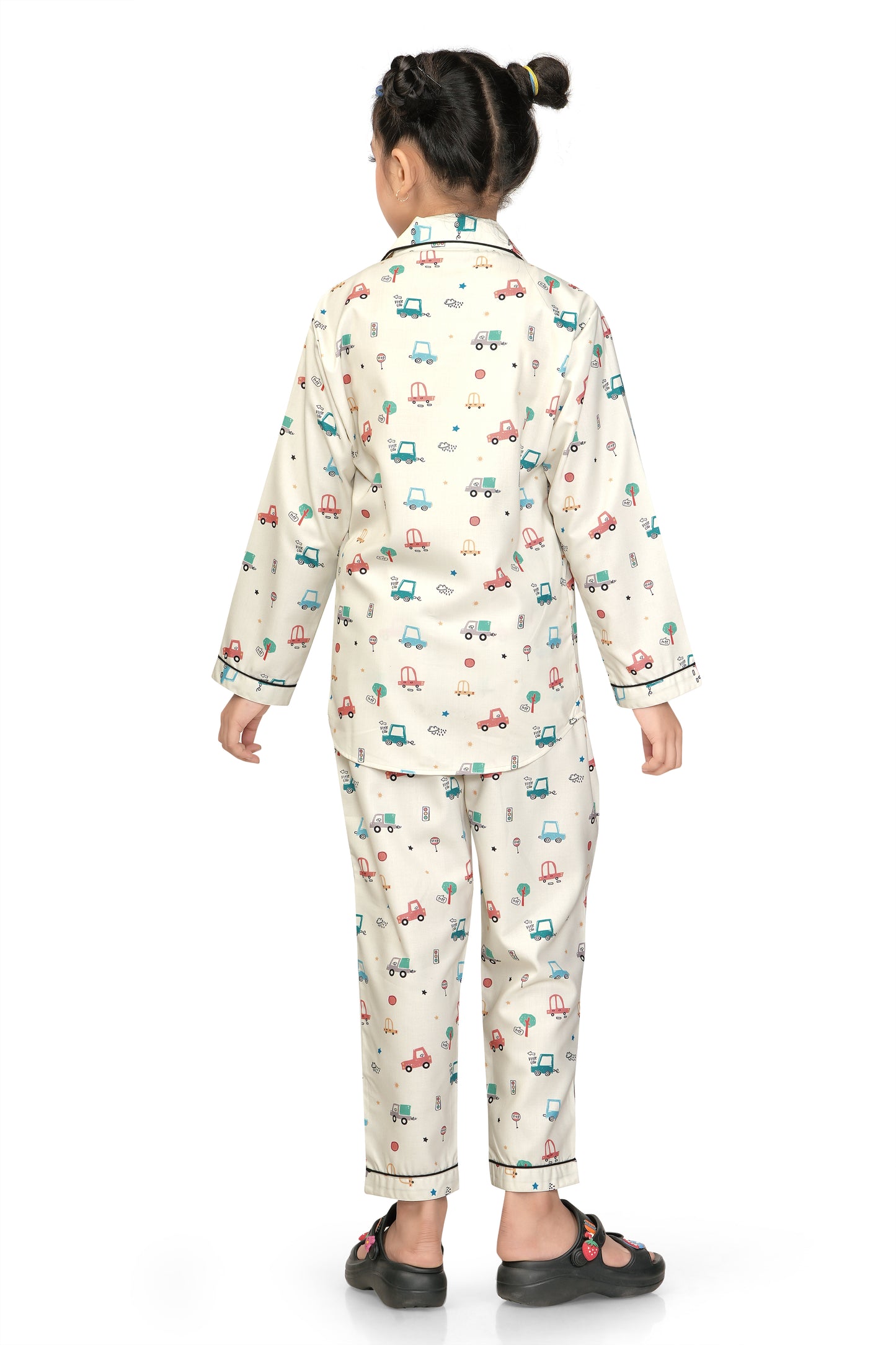 Car-Printed-Girl-Cotton-Night-suit-Set-BackView