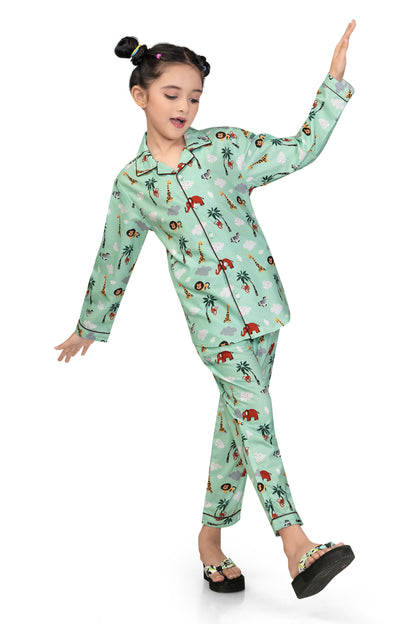 Zoo-Animals-Printed-Girl-Nightsuit-Set-Club96