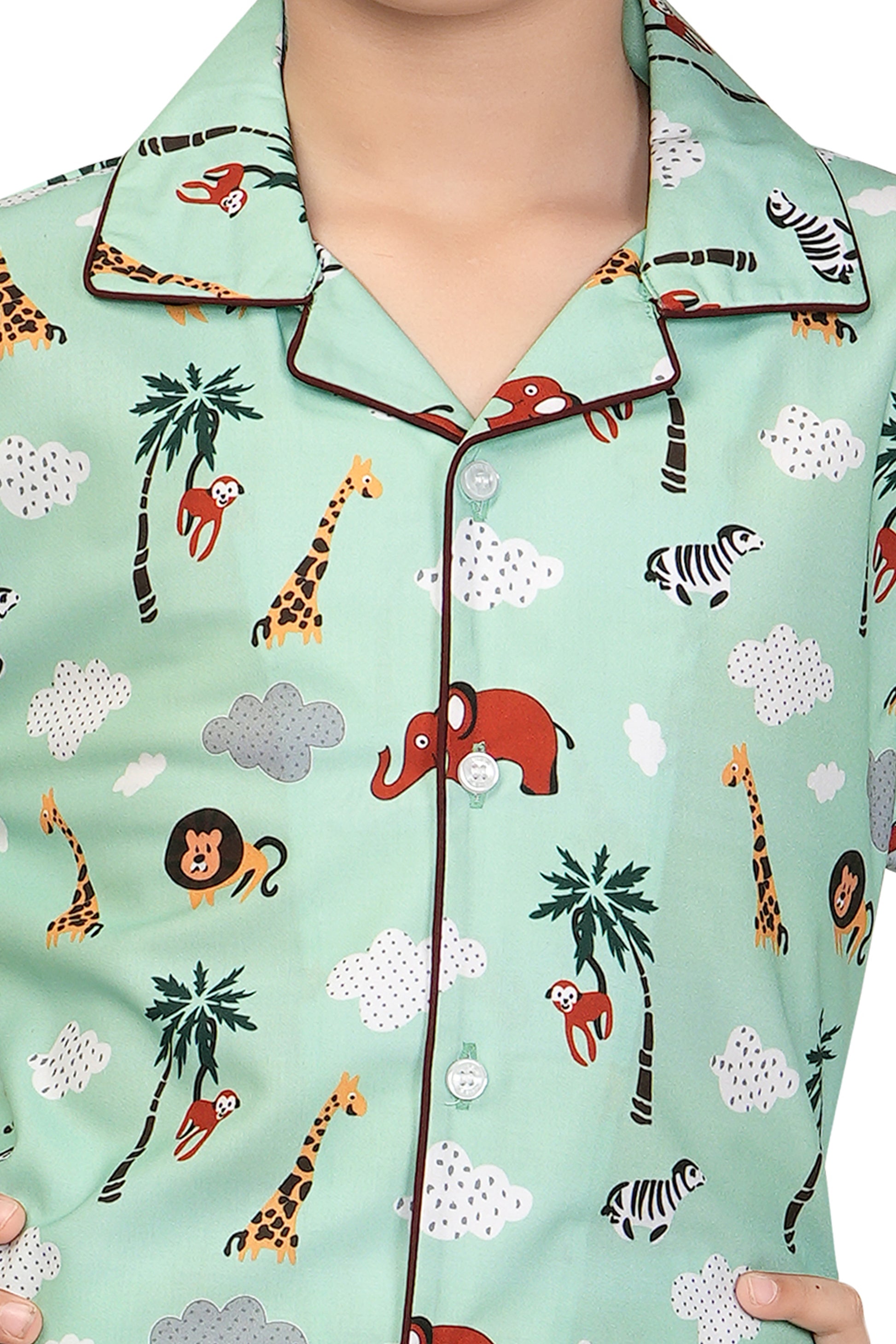 Zoo-Animals-Printed-Girl-Nightsuit-Set-ZoomView