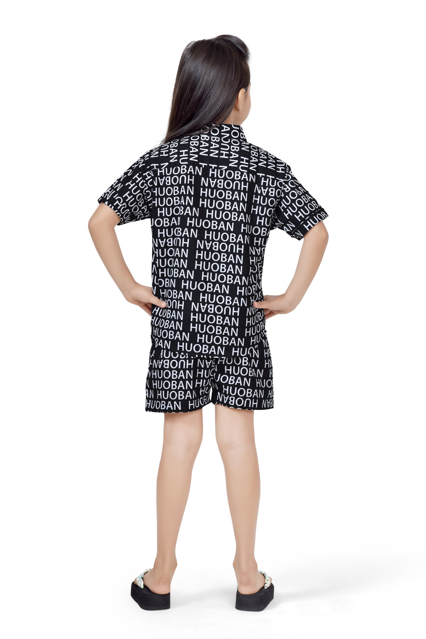 Alphabet Printed Co-ord Set for Girls